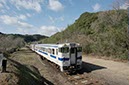 嘉例川駅構内